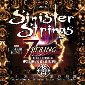  Kerly Music Sinister Strings Nickel Wound Electric Guitar 