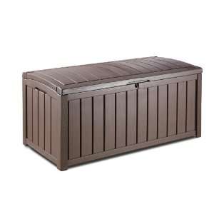  Keter Glenwood 105 Gallon Deck Box Patio, Lawn & Garden