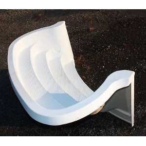  Pool steps 8 ft French curve by Latham Fiberglass 