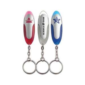 Key chain with super bright LED light includes batteries and attached 