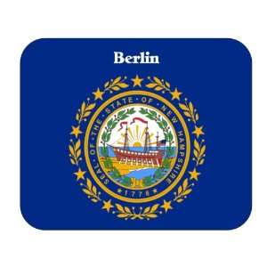  US State Flag   Berlin, New Hampshire (NH) Mouse Pad 