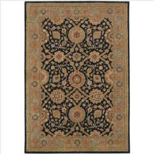   0643 Traditional Souri Khorasan Black Oriental Rug Furniture & Decor