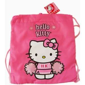  Sanrios Hello Kitty Pink Cheerleader Drawstring 