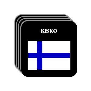  Finland   KISKO Set of 4 Mini Mousepad Coasters 