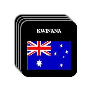  Australia   KWINANA Set of 4 Mini Mousepad Coasters 