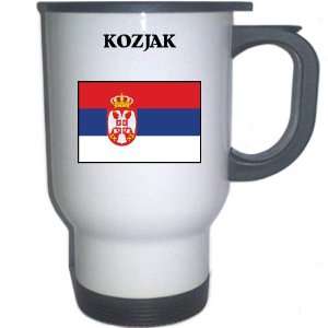  Serbia   KOZJAK White Stainless Steel Mug Everything 