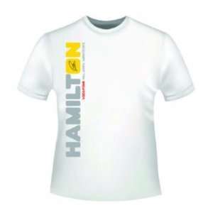  McLaren 2012 Male Hamilton Font T shirt