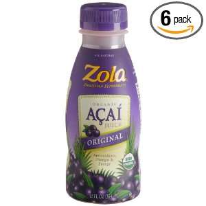 Zola Power Juice Acai Original Grocery & Gourmet Food