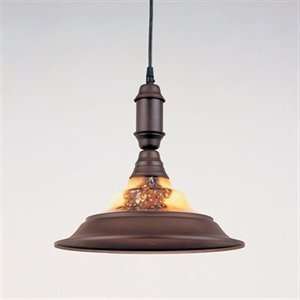  Hi Lite H 5001/79 C BR47/44 SAT YEL Billiard Large Pendant 