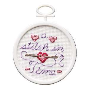  A Stitch In Time Counted Cross Stitch Kit Arts, Crafts 