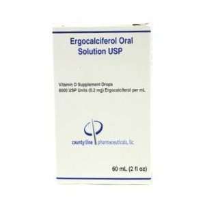  Ergocalciferol Vitamin D Supplement Drops 2oz Health 