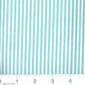  58 Wide Yarn Dyed Shirting Dyed Mint Stripe Fabric By 