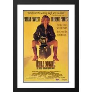 Double Exposure 20x26 Framed and Double Matted Movie Poster   Style A 