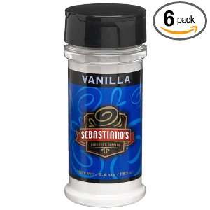 Sebastianos Vanilla Topping, (Pack of Grocery & Gourmet Food