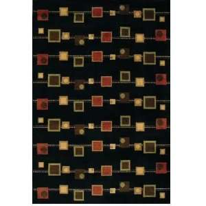  Shaw Accents Cocktail Ebony   08500 311 X 53 Area Rug 