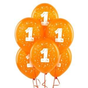 Lets Party By Party Destination #1 Orange 11 Matte Balloons (6 count)