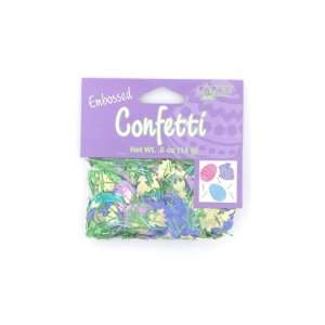  New   easter fun embossed confetti mix .5 ounce bag   Case 