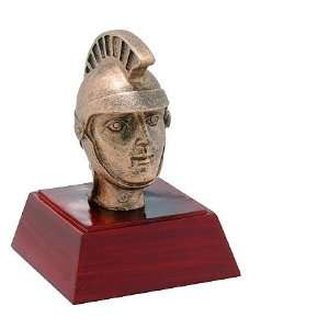  Sculptured Spartan/Trojan Mascot Trophy