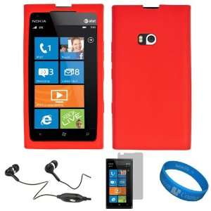  Silicone Skin Cover for AT&T Nokia Lumia 900 Windows Phone 7.5 Mango 