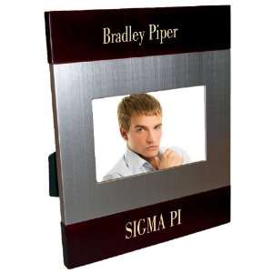  Sigma Pi Brush Silver Frame 