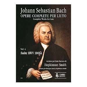   Lute. Vol. 4 Suite BWV 1006a. Baroque Lute version Musical