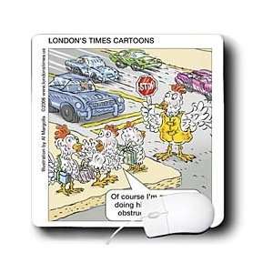  Londons Times Funny Famous Cartoons   Chicken Crossing 