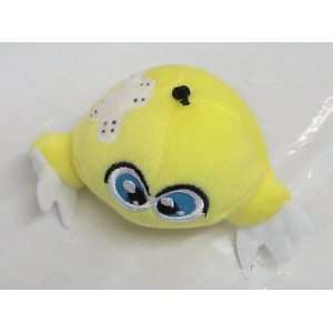  Neopets 3 Plush Yellow Smiley Doll (No Card/code) Toys 