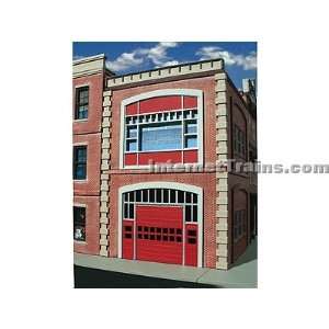  O Gauge Railroading O Scale Fire Station Complete Building 