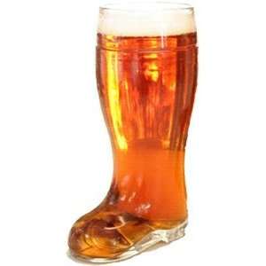  1 Liter German Glass Beer Boot