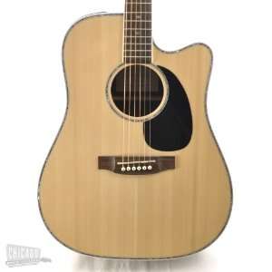   Dreadnought Acoustic Electric Guitar, Natural Musical Instruments