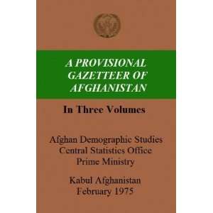  of Afghanistan (In Three Volumes) Demographic Research Books