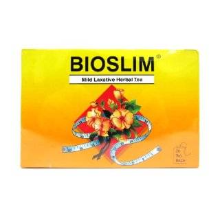  Bioslim Herbal Tea, 2 Packs, 60 Tea Bags, Natural Weight 
