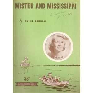  Sheet Music Mister And Mississippi Patti Page 6 