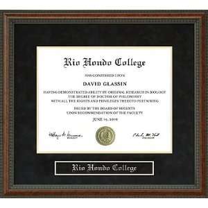 Rio Hondo College Diploma Frame