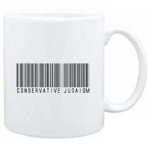 Mug White  Conservative Judaism   Barcode Religions  