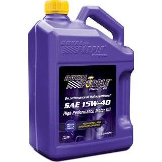   API Licensed SAE 15W 40 High Performance Synthetic Motor Oil  1 Gallon