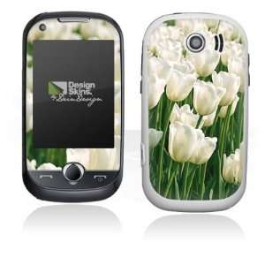   for Samsung B5310 Corby Pro   White Tulip Design Folie Electronics