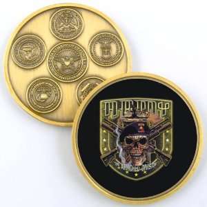  ARMY 2ND ARMORED DIVISION PHOTO CHALLENGE COIN YP406 
