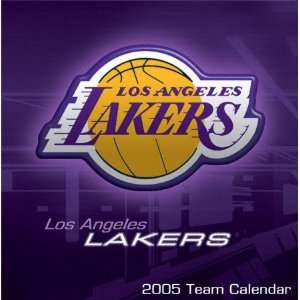  Los Angeles Lakers 2005 Box Calendar