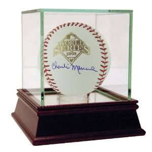  Charlie Manuel Autographed Ball   2008 World Series 