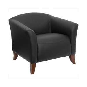  Dolly Series Black Eco Eco Leather Reception Chair Office 