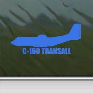  C 160 TRANSALL Blue Decal Military Soldier Window Blue 