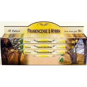  Tulasi Incense Frankincense & Myrrh 8 Stick Square Pack 