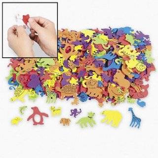   500 Assorted Bug Shape Foam Self Adhesive Craft Stickers Toys & Games