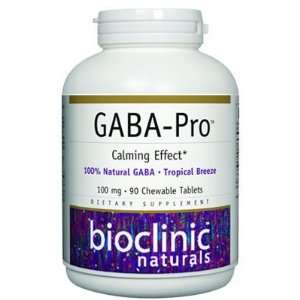 GABA Pro Calming Effect 100 mg Fast Acting Tropical Breeze 90 Chewable 