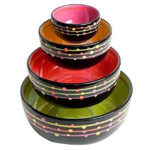  Night Lights Nesting Bowls Set of 4 by Berryware Kitchen 