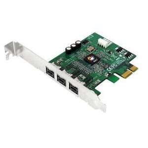   FIREWIRE 800 PCIE Plug In Card Low Profile Data Transfer Rate 800 Mbps