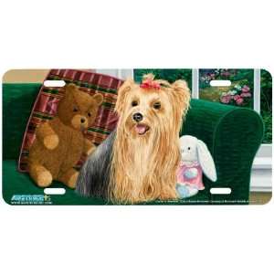  5345 Center of Attention Yorkshire Terrier Dog License 