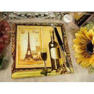 Cheese board with knife Classic Wine Design 