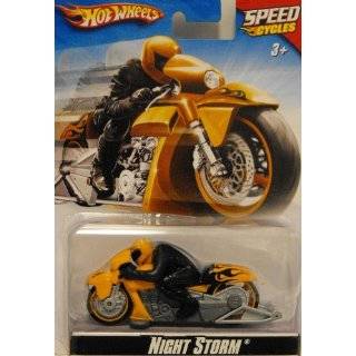 Hot Wheels Speed Cycles  Night Storm R7838